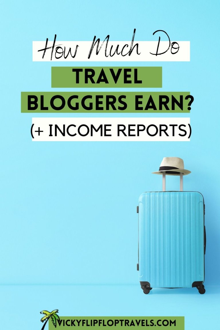 travel blogging salary