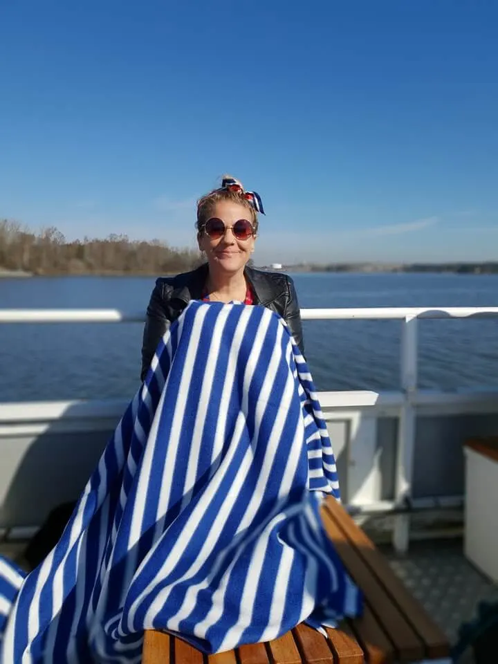 Me in Helsinki on the cruise