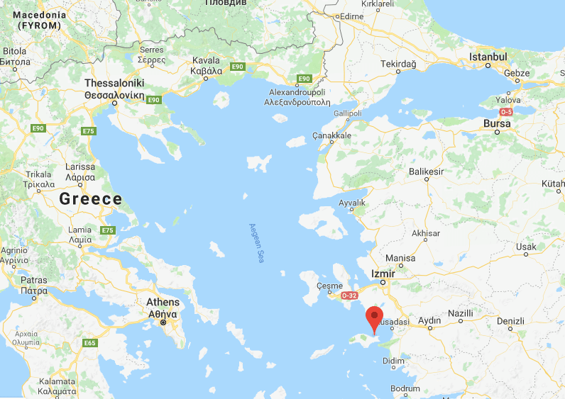 Samos map 