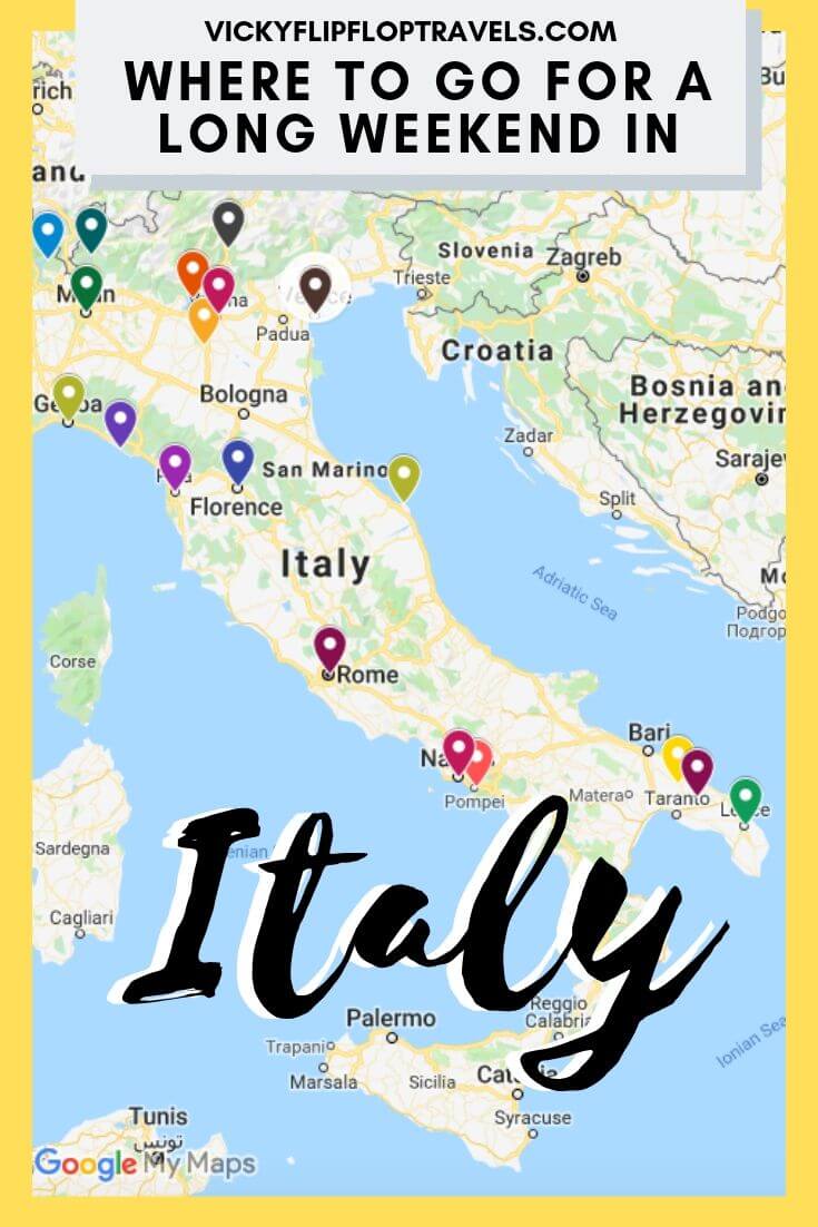 VickyFlipFlopTravels » Where to Go for a Long Weekend in Italy