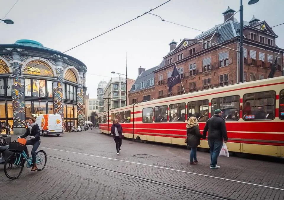 Trams in the Hague