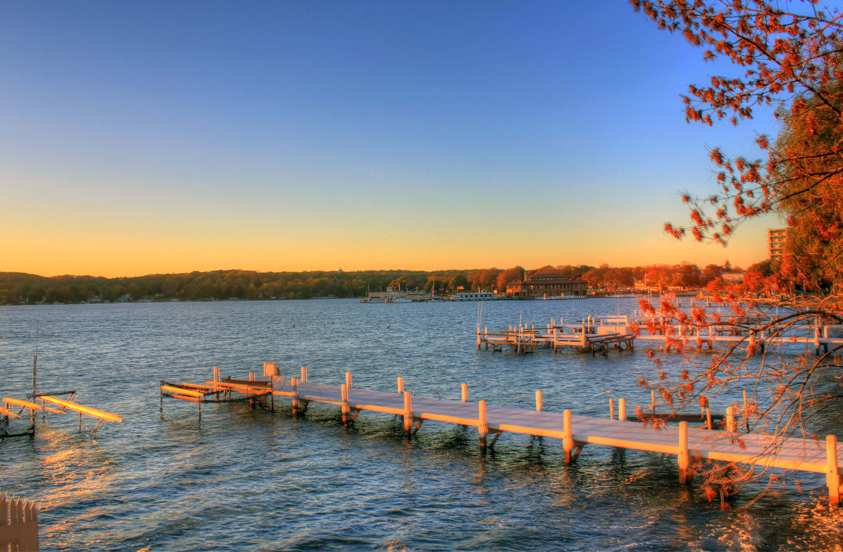 Lake Geneva near Chicago