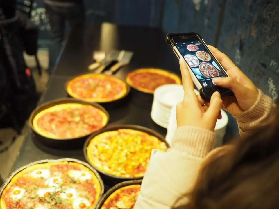 Pizza in Chicago
