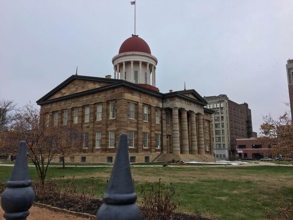 Old Capitol building Springfield 
