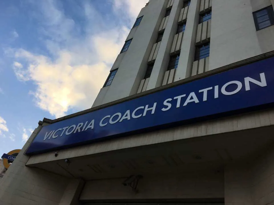 Coach Station at Victoria 
