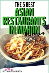 Asian food in Mahon 