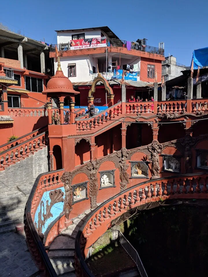 The cave in Pokhara