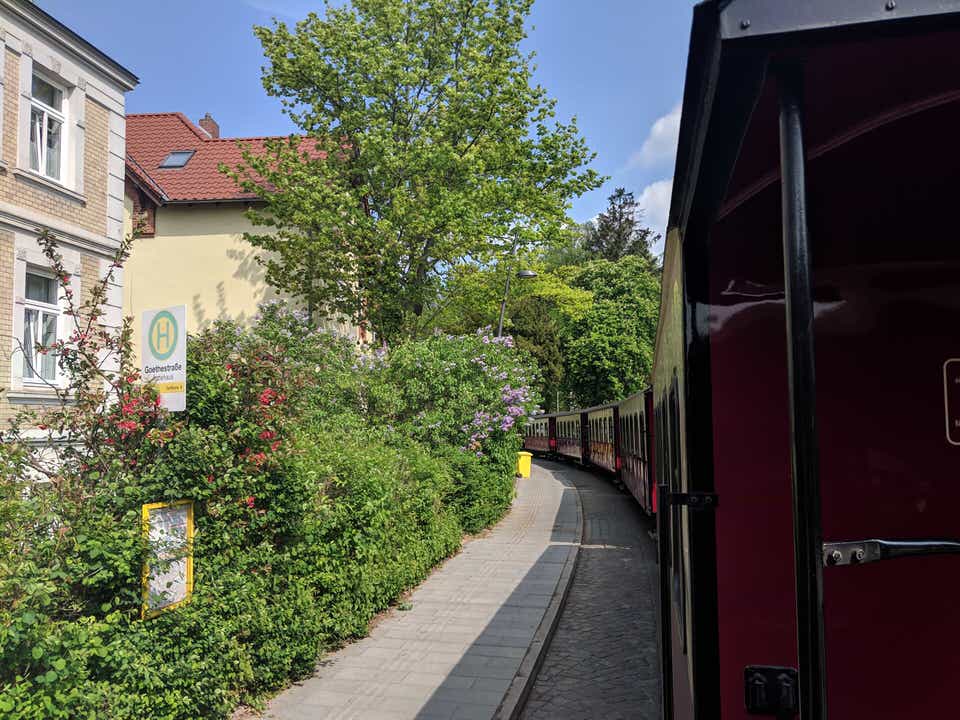 Molli train in Germany