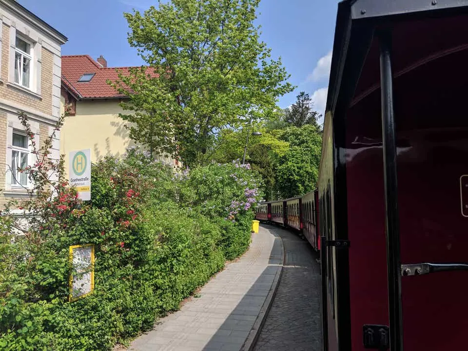 Molli train in Germany