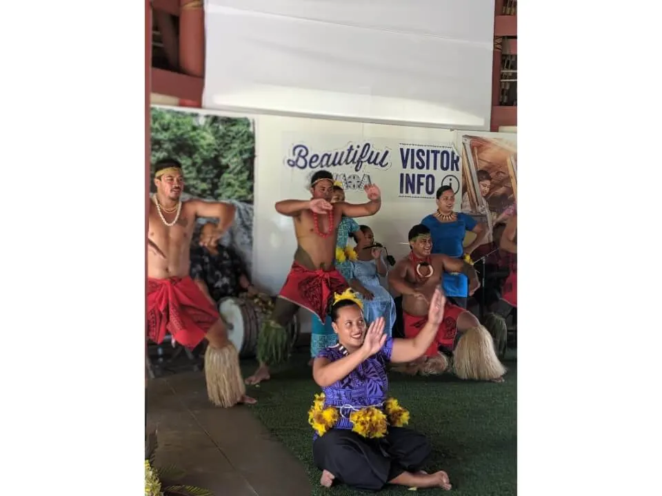 Dancing in Samoa
