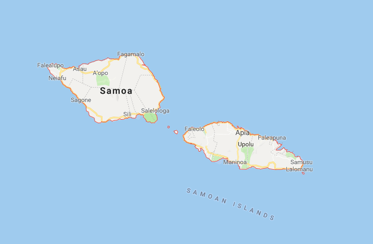WHERE IS SAMOA