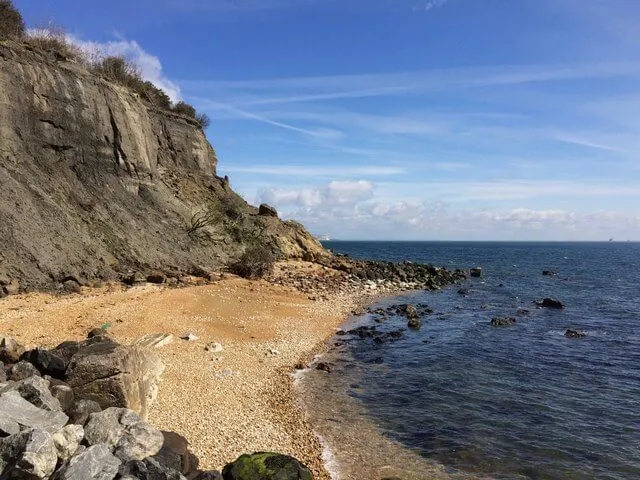 beaches on the isle of wight