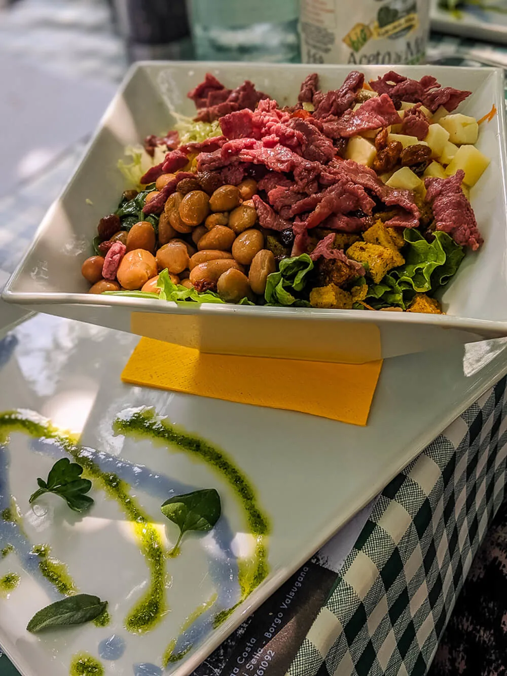 Salad of the day trentino
