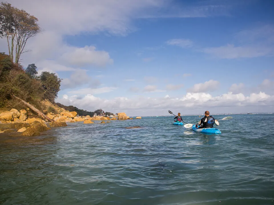 kayaking on the isle of wight