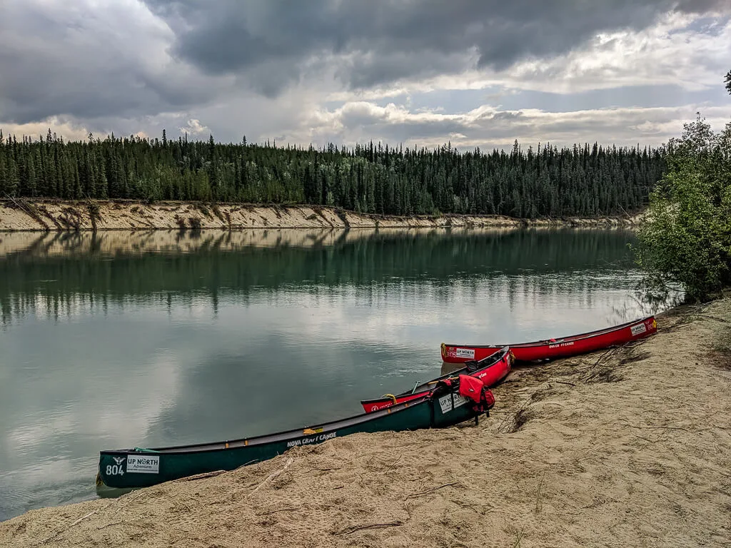 Paddling the Yukon River
