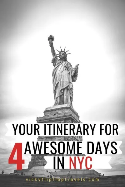 4 days in new york itinerary