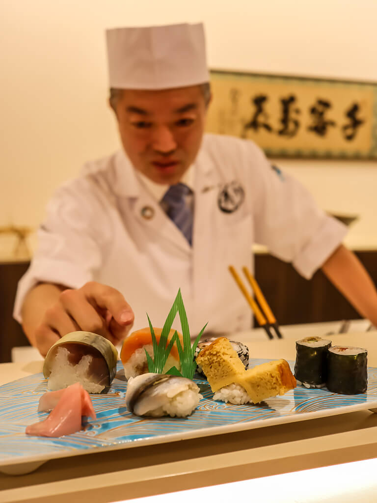 Sushi in Omihachiman