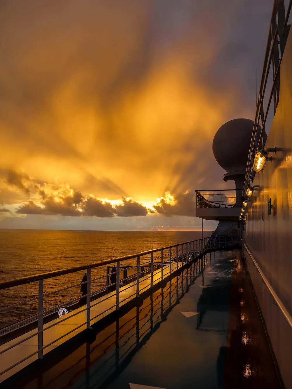 Sunrise on the Carnival Sunrise