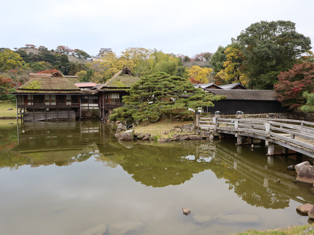 Hikone Castle garden