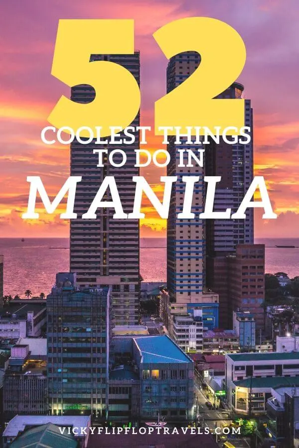 what to do in manila