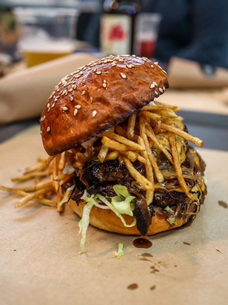 Porter Rye Burger The Best Weekend in Rye Itinerary: Where to Eat, Drink, Be & Sleep