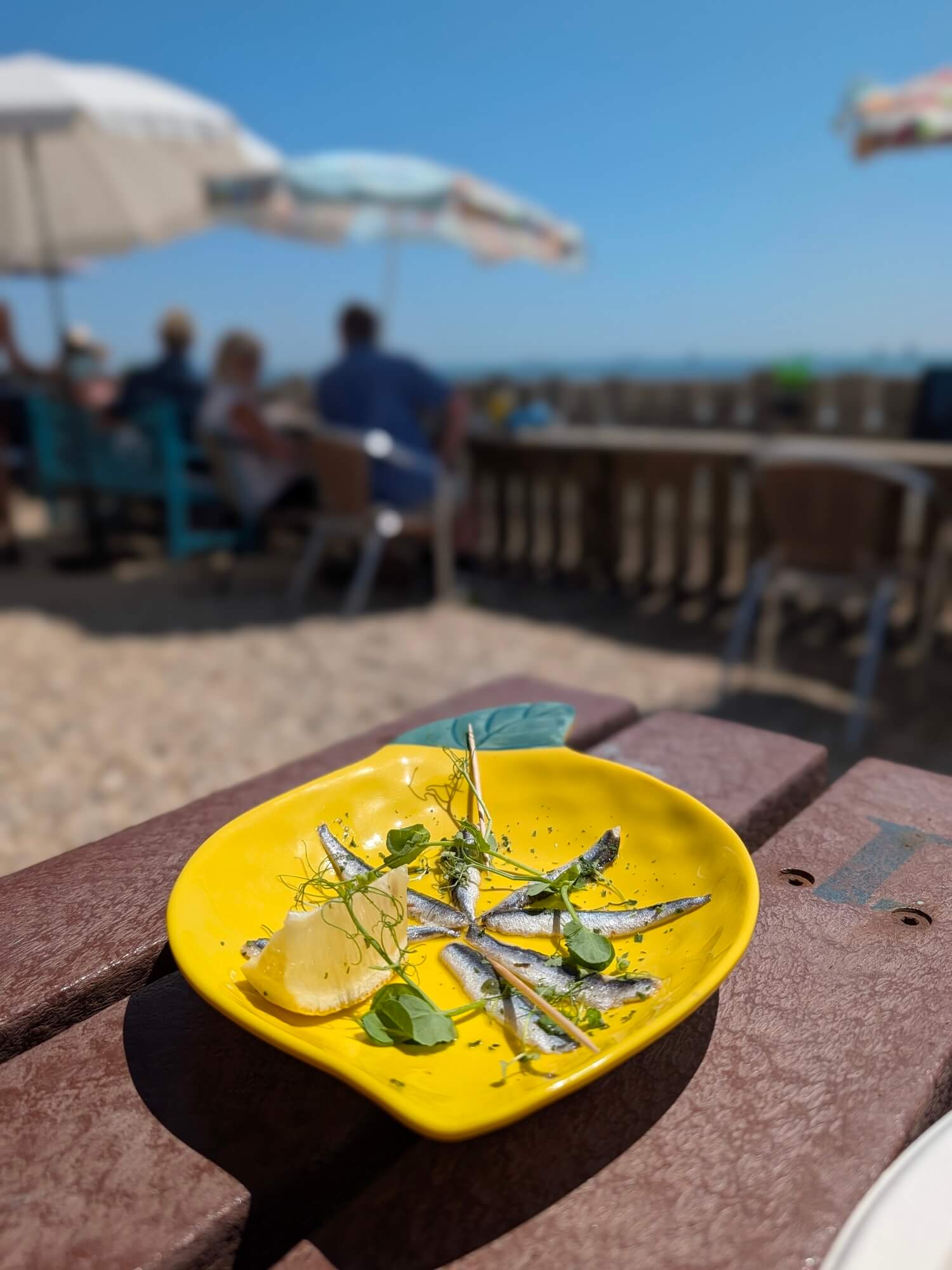 Food at The Beach Hut Bembridge
