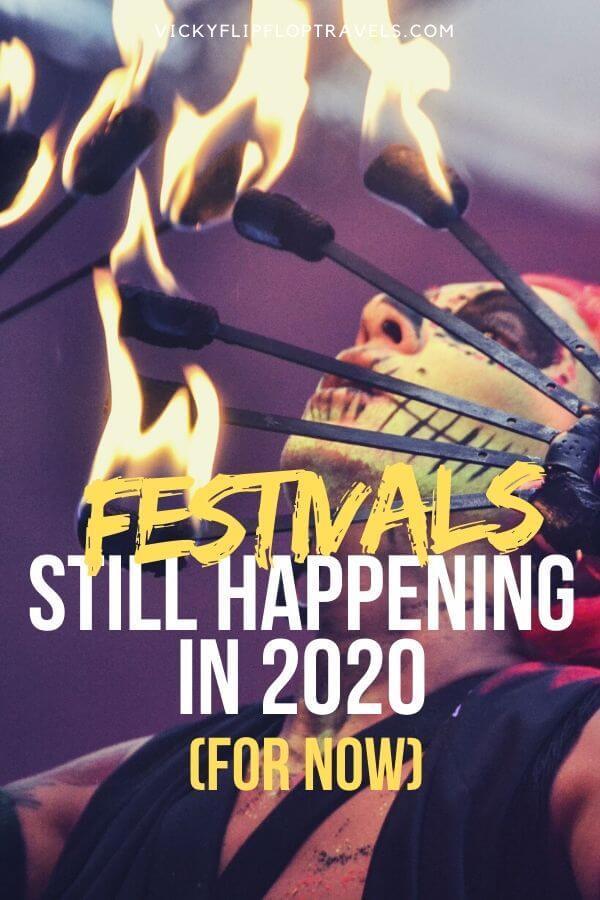 festivals in 2020