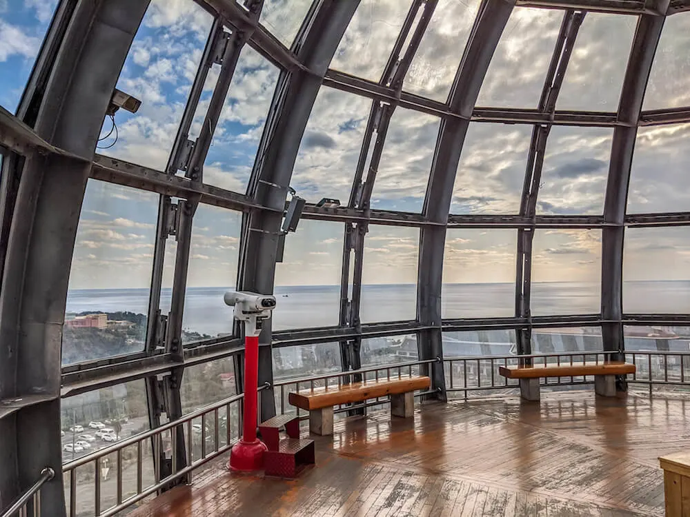 vista de jeju en invierno