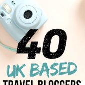 TRAVEL BLOGGERS IN THE UK