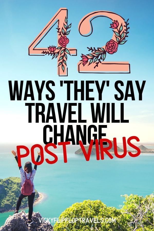 travel will change after virus