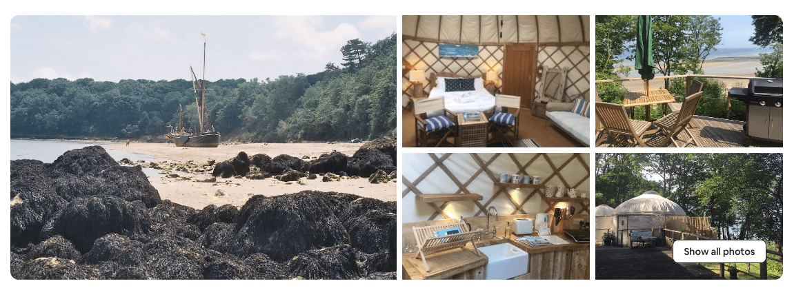 Glamping on the Isle of Wight