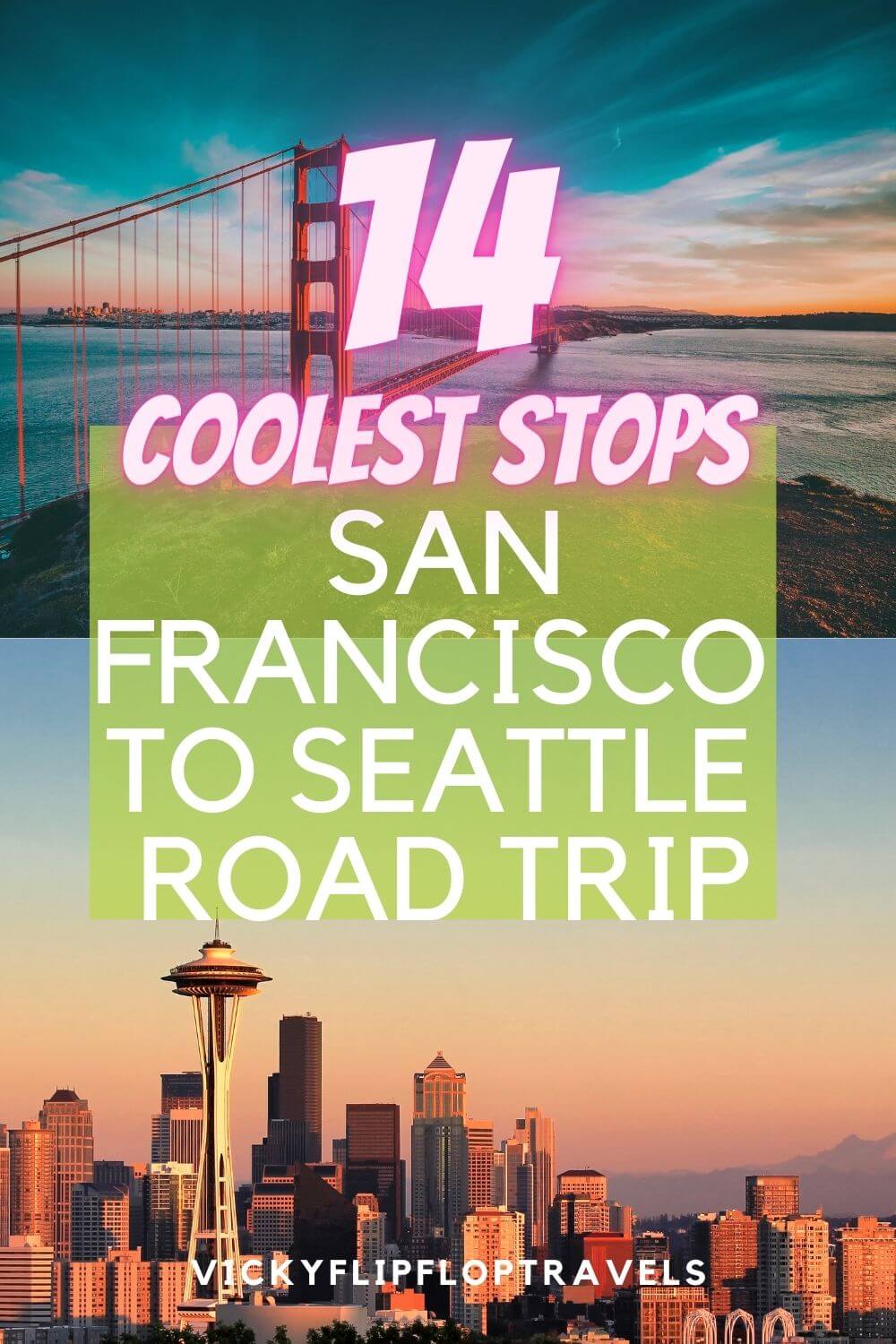 road trip itinerary seattle to san francisco