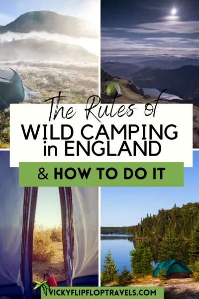 england wild camping