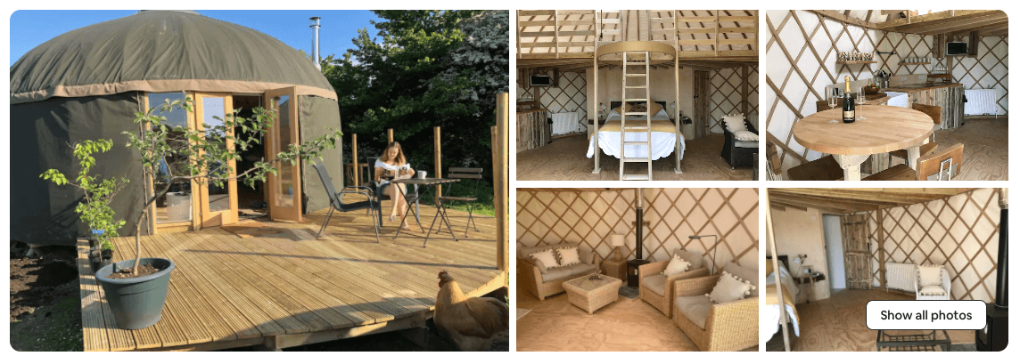 Glamping on the Isle of Wight