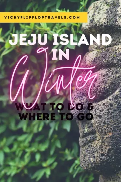  jeju winter Reiseführer