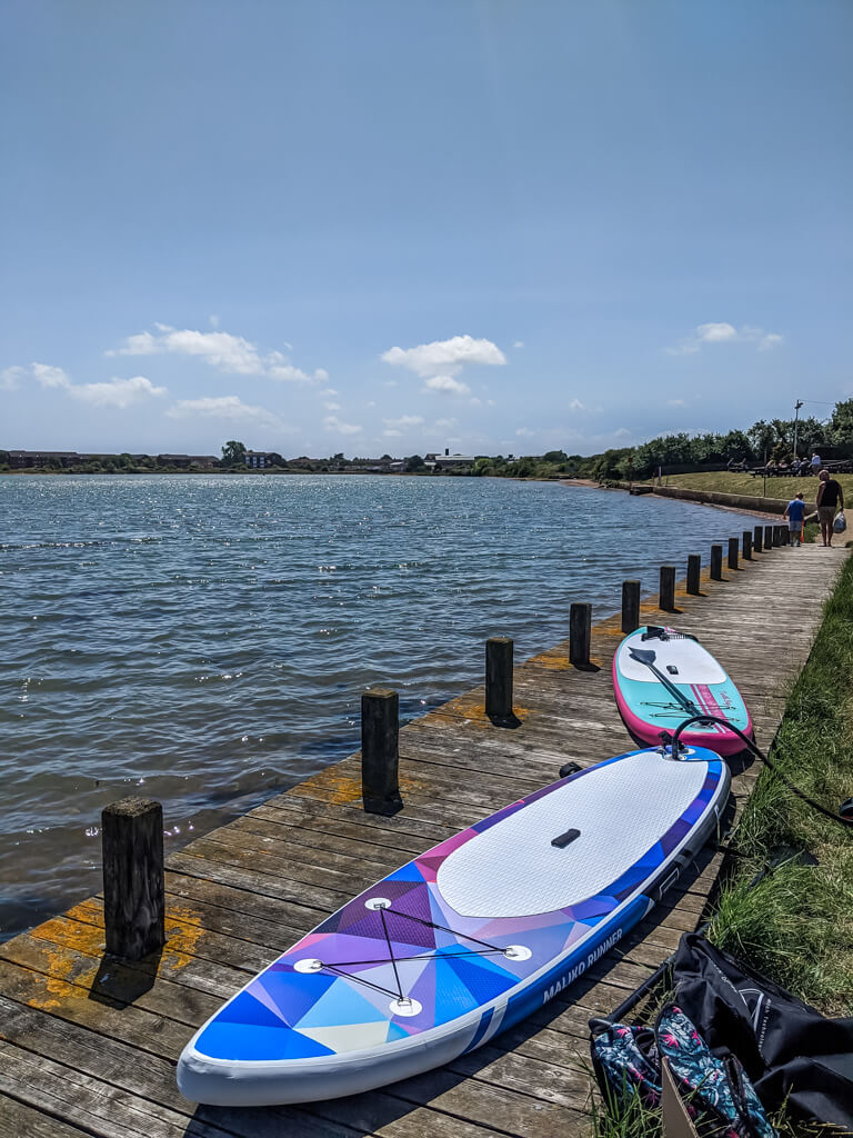 paddle boarding in hampshire