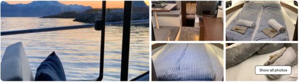 stay on a boat in Tromso