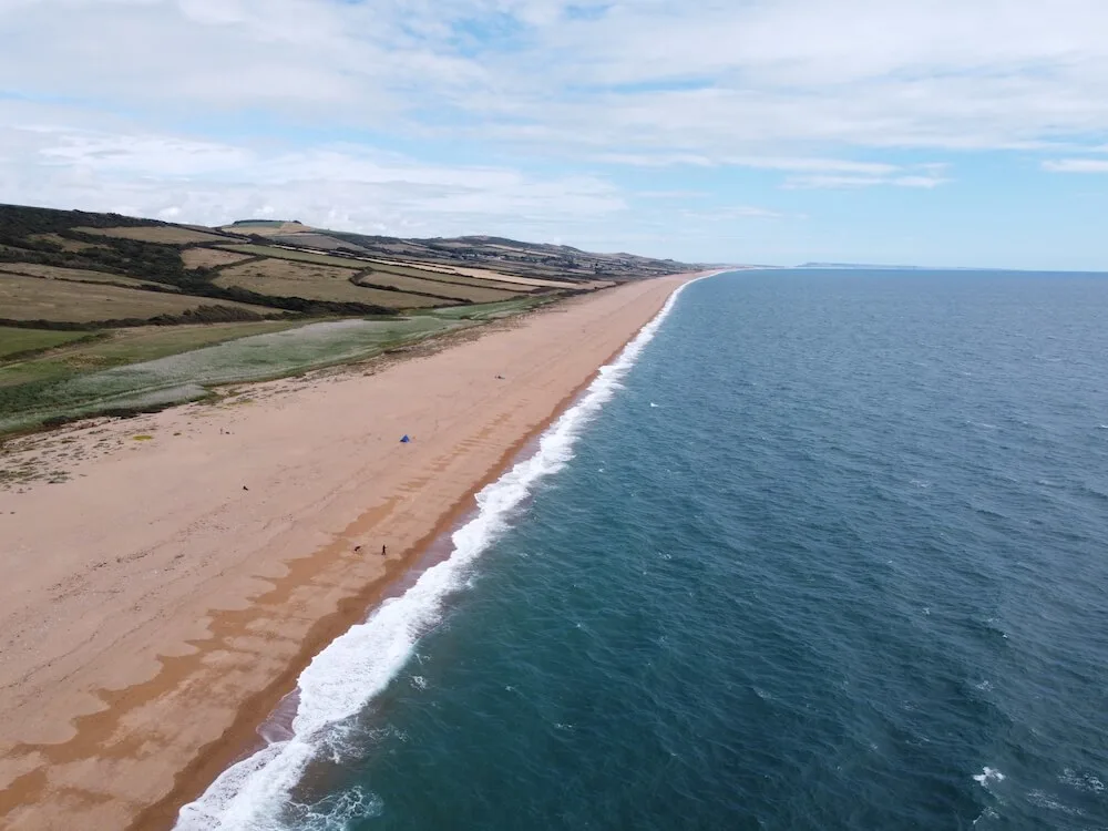 beach in dorset