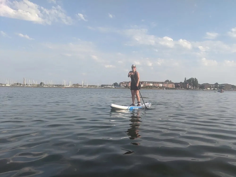 Paddle boarding in Hampshire