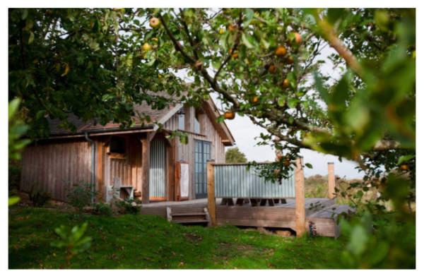Isle of Wight hikers hut