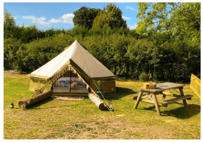Glamping in the New Forest