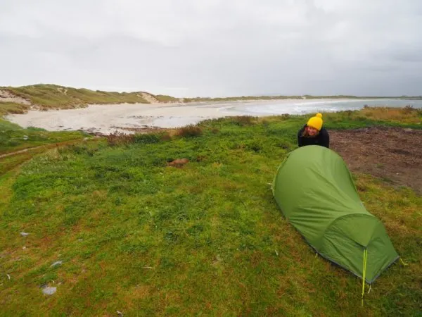 my tent wild camping