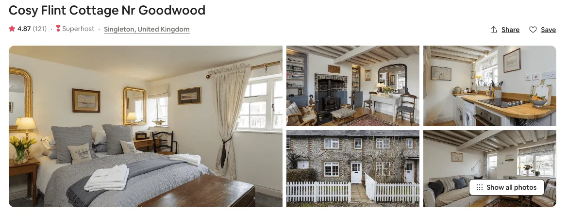 Cosy cottage in the South Downs