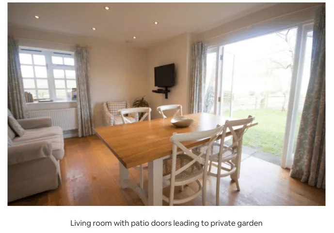 self catering cottages south downs