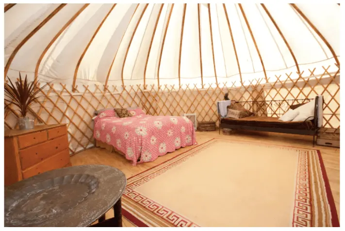 yurt for glamping