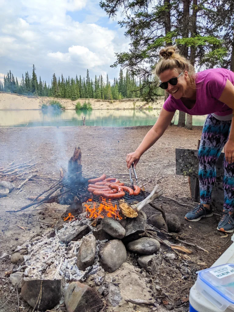 Cooking outdoors
