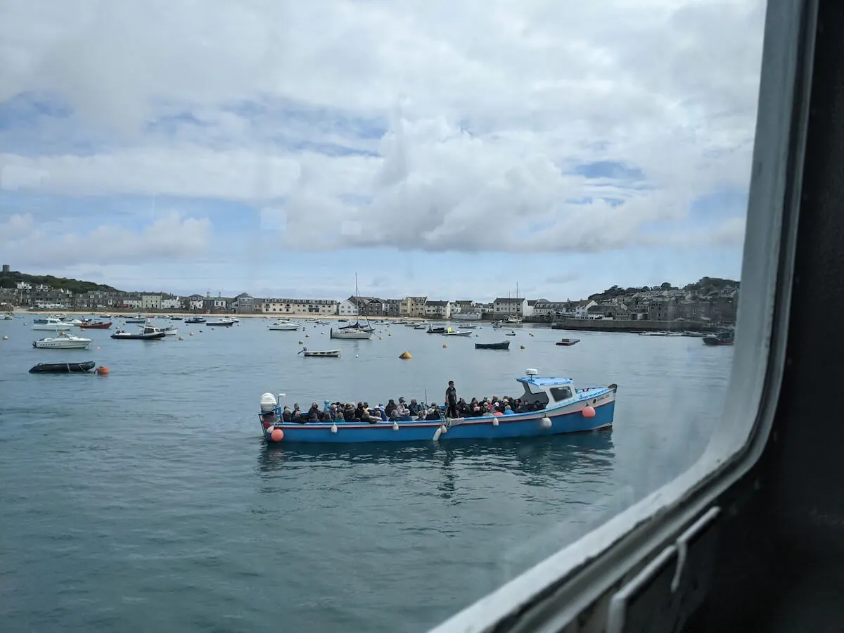 Boat trip from St Mary's