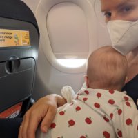 taking your baby on their first holiday