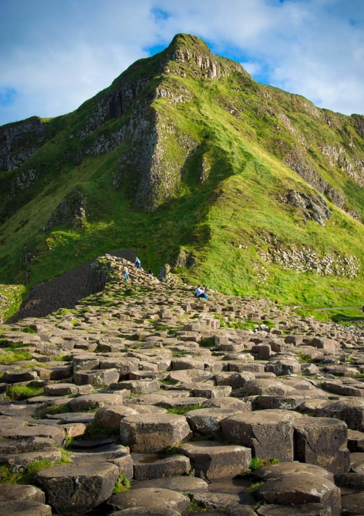 The Giants Causeway in Ireland