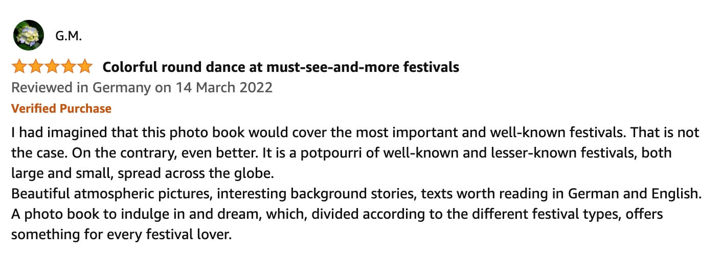 books about festivals